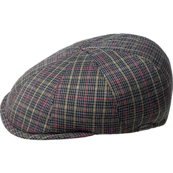 Svájci sapkák szürke Pattern Flexfit Grey Plaid Kangol