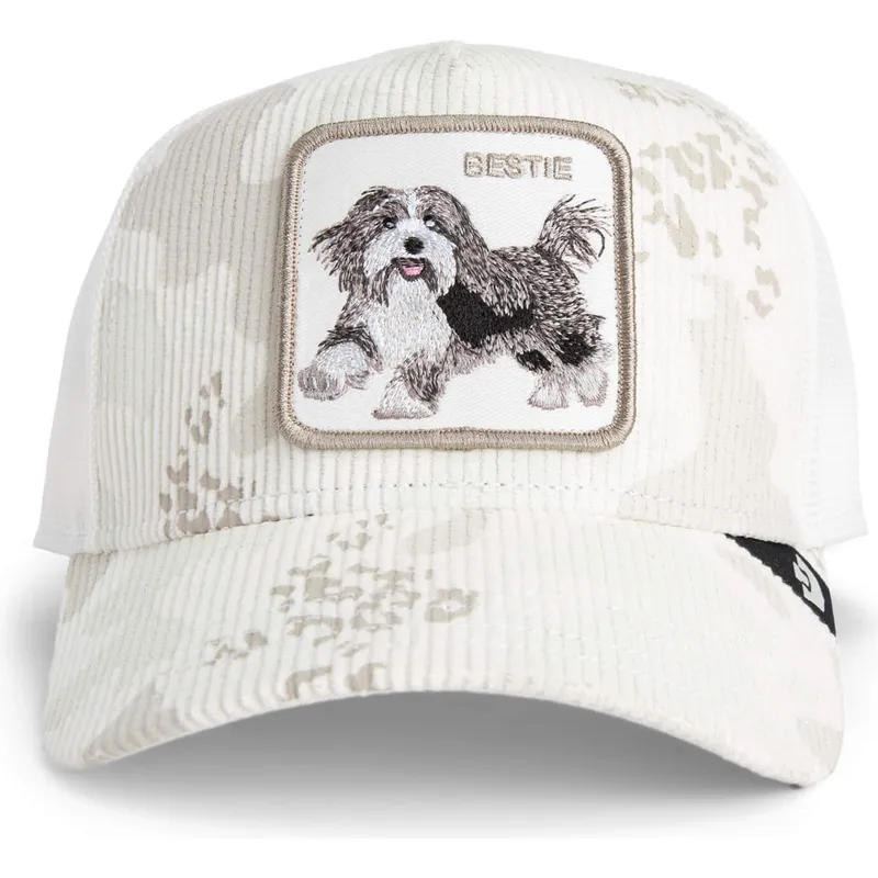 trucker-cap-weiss-hund-bestie-corduroy-camo-the-farm-von-goorin-bros