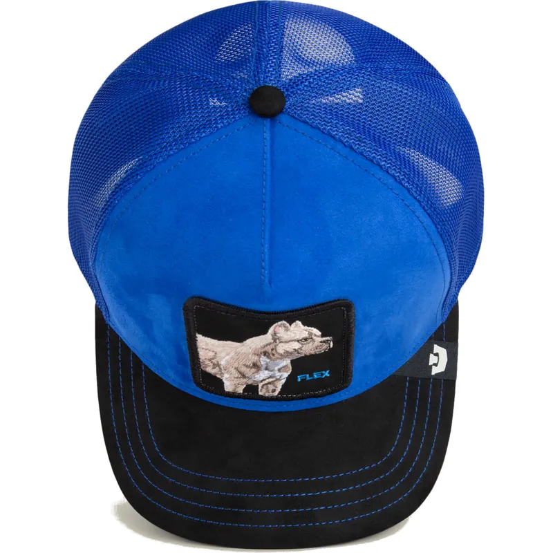 sapkak-ivelt-kek-snapback-flex-suede-the-farm-goorin-bros