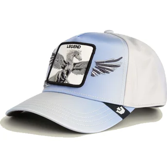 Gorra curva azul claro snapback Pegaso Legend Flare Up...