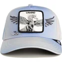 ljusbla-kurvad-snapback-keps-pegaso-legend-flare-up-wings-the-farm-fran-goorin-bros