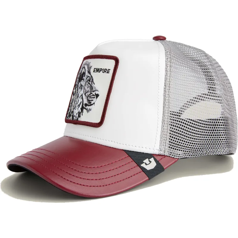 trucker-cap-weiss-und-rot-lowe-empire-courtside-the-farm-von-goorin-bros