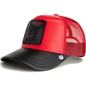 goorin-bros-misfit-courtside-the-farm-rod-och-svart-truckerkeps-med-kattmotiv