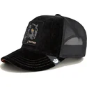 schwarze-trucker-kappe-panther-iced-panther-jewel-tones-the-farm-von-goorin-bros