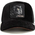 schwarze-trucker-kappe-panther-iced-panther-jewel-tones-the-farm-von-goorin-bros