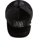 schwarze-trucker-kappe-panther-iced-panther-jewel-tones-the-farm-von-goorin-bros