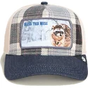 blaue-trucker-kappe-waschbar-bless-this-mess-free-spirited-homestead-the-farm-von-goorin-bros