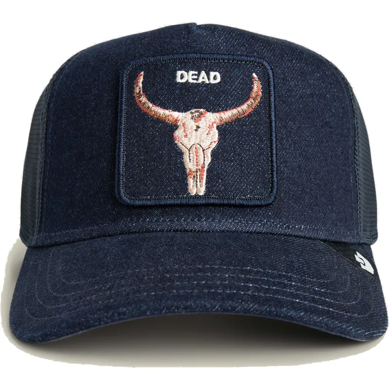 truckerkeps-marinbla-oxe-dead-denim-the-farm-fran-goorin-bros