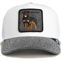 weiss-graue-trucker-kappe-rottweiler-hund-bad-boy-denim-the-farm-von-goorin-bros