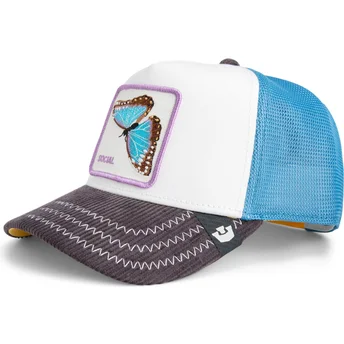 Goorin Bros. Social Remix The Farm Multicolor Trucker-Kappe mit Schmetterling.