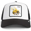 goorin-bros-the-busy-bee-sport-the-farm-weisse-und-schwarze-trucker-kappe-mit-biene