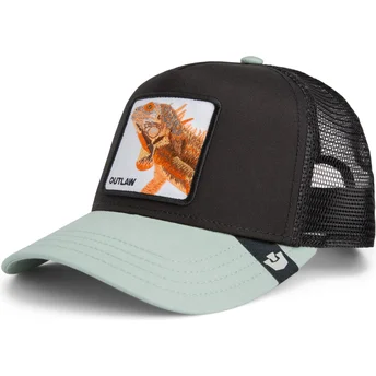 Svart trucker-keps ödla The Outlaw Sport The Farm från Goorin Bros.