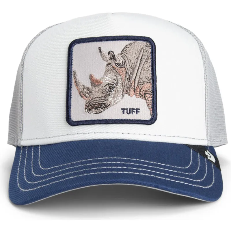 mehrfarbige-trucker-kappe-nashorn-tuff-tri-tone-the-farm-von-goorin-bros