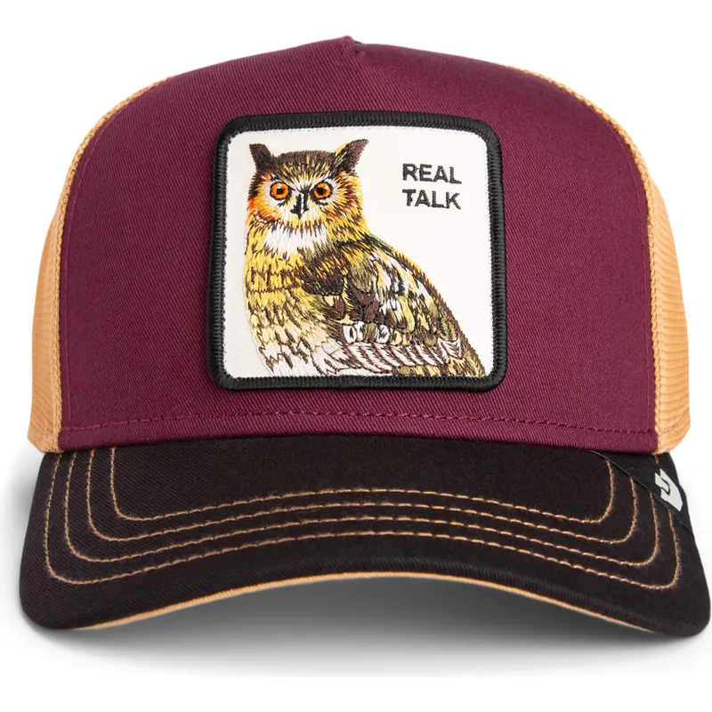 mehrfarbige-trucker-kappe-eule-real-talk-tri-tone-the-farm-von-goorin-bros