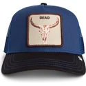 sapkak-ivelt-tobbszinu-snapback-two-tone-skull-grit-the-farm-goorin-bros