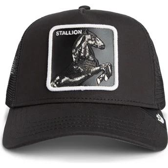 Goorin Bros. Horse Stallion The Farm Black Trucker Hat