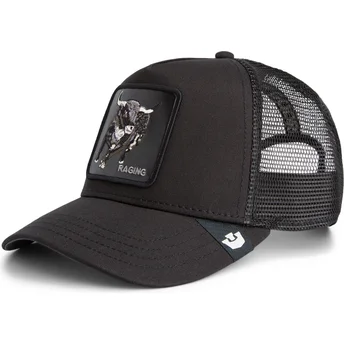 Schwarze Trucker-Kappe Raging Bull The Farm von Goorin Bros.