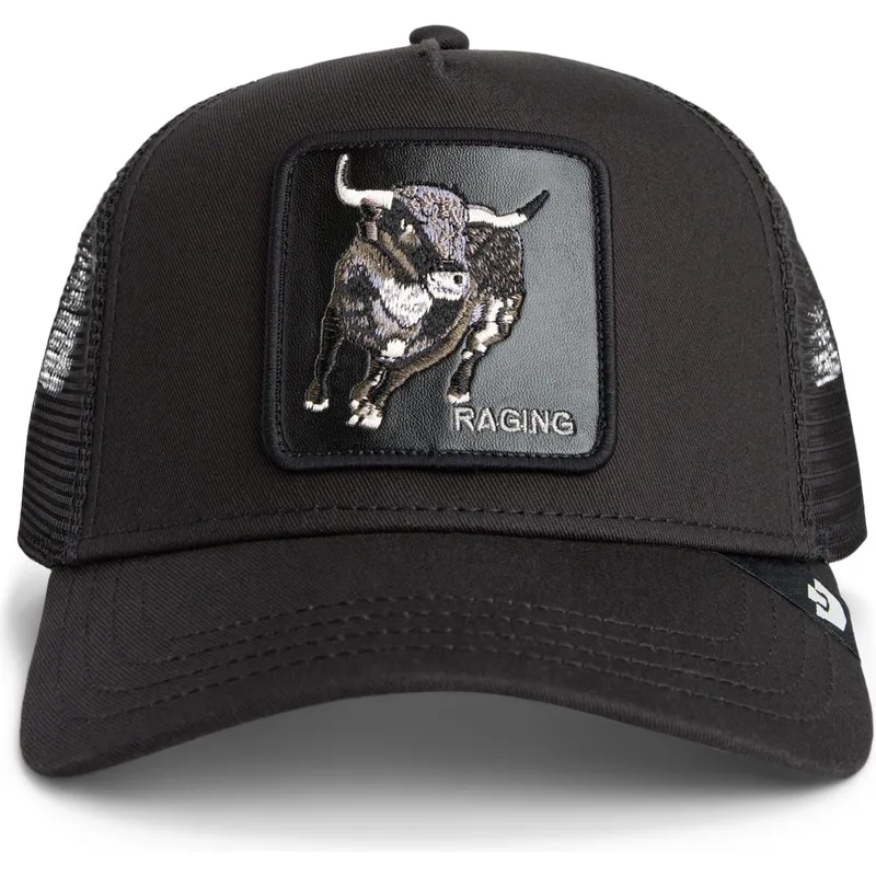 svart-trucker-keps-tjur-raging-the-farm-fran-goorin-bros