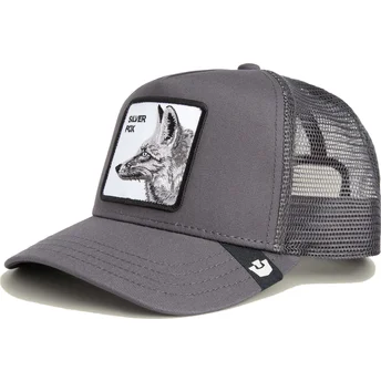 Gorra Trucker Grau Fuchs Silver Foxxx The Farm von Goorin Bros.