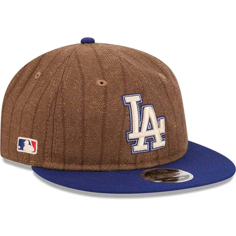 sapkak-lapos-barna-allithato-9fifty-retro-crown-wool-pinstripe-los-angeles-dodgers-mlb-new-era sapkak-lapos-barna-allithato-9fifty-retro-crown-wool-pinstripe-los-angeles-dodgers-mlb-new-era