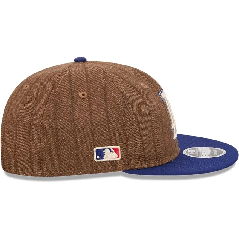sapkak-lapos-barna-allithato-9fifty-retro-crown-wool-pinstripe-los-angeles-dodgers-mlb-new-era sapkak-lapos-barna-allithato-9fifty-retro-crown-wool-pinstripe-los-angeles-dodgers-mlb-new-era