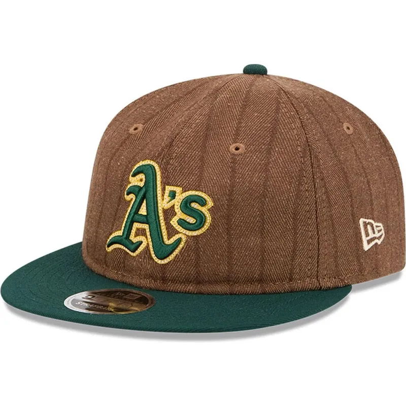 sapkak-lapos-barna-allithato-9fifty-retro-crown-wool-pinstripe-oakland-athletics-mlb-new-era