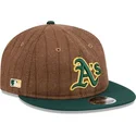 sapkak-lapos-barna-allithato-9fifty-retro-crown-wool-pinstripe-oakland-athletics-mlb-new-era