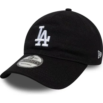 Sapkák ívelt fekete állítható pánt 9TWENTY Merino Wool Los Angeles Dodgers MLB New Era