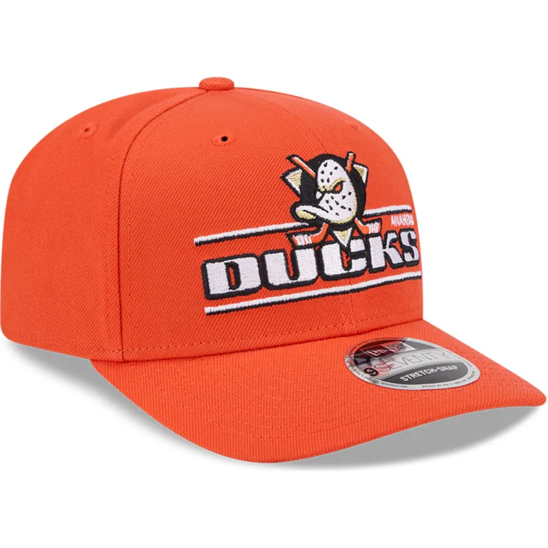 cap-ivelt-oranzhev-snapbek-9seventy-stretch-snap-stated-anaheim-ducks-nhl-new-era