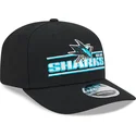svart-kurvad-keps-snapback-9seventy-stretch-snap-stated-san-jose-sharks-nhl-fran-new-era