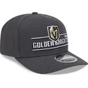 gorra-curva-gris-snapback-9seventy-stretch-snap-stated-de-vegas-golden-knights-nhl-de-new-era