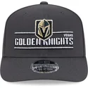 gorra-curva-gris-snapback-9seventy-stretch-snap-stated-de-vegas-golden-knights-nhl-de-new-era