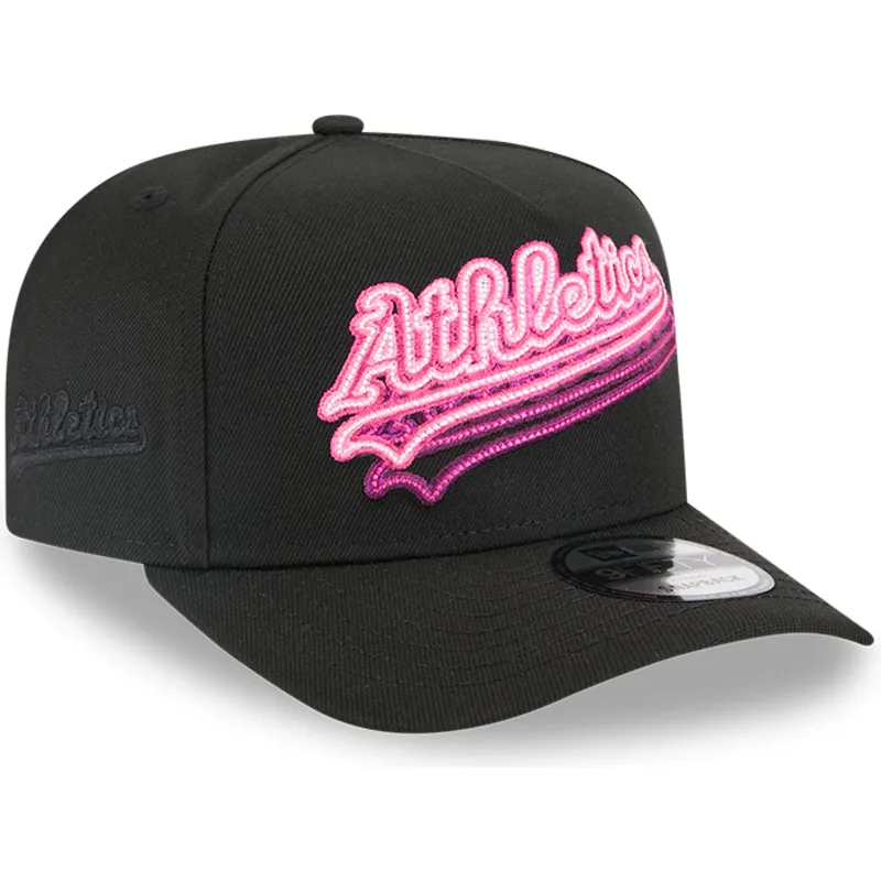 sapkak-ivelt-fekete-snapback-9fifty-a-frame-neon-oakland-athletics-mlb-new-era