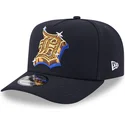 gorra-curva-azul-marino-snapback-9fifty-a-frame-emblem-de-detroit-tigers-mlb-de-new-era