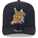 gorra-curva-azul-marino-snapback-9fifty-a-frame-emblem-de-detroit-tigers-mlb-de-new-era