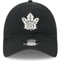 svart-justerbar-9twenty-stamp-kurvkeps-toronto-maple-leafs-nhl-fran-new-era