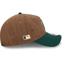 sapkak-ivelt-barna-allithato-9twenty-a-frame-wool-pinstripe-oakland-athletics-mlb-new-era