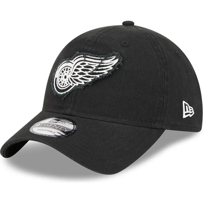 cap-ivelt-cheren-reguliruema-lenta-9twenty-stamp-detroit-red-wings-nhl-new-era