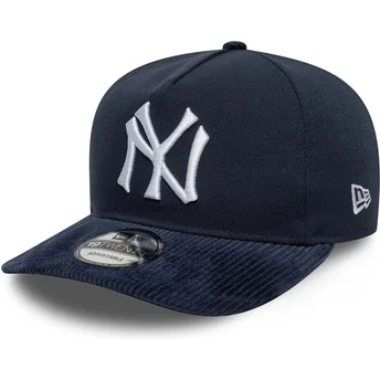 New Era New York Yankees MLB 19TWENTY Coops Cord Snapback-Kappe in Marineblau