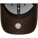 brun-bojd-skarm-snapback-keps-9forty-melton-wool-detroit-tigers-mlb-fran-new-era