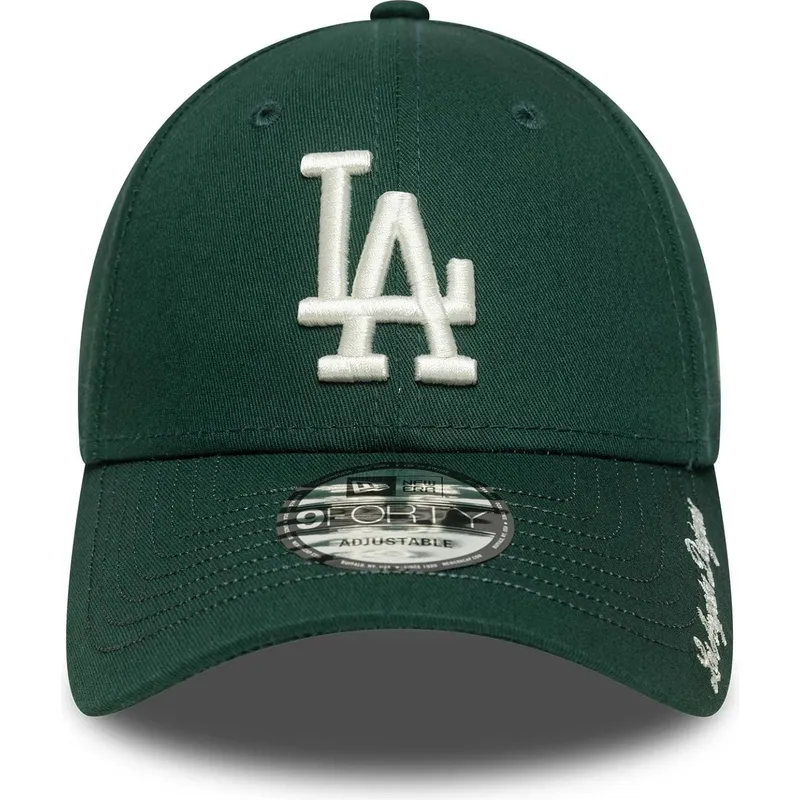 sapkak-ivelt-zold-allithato-9forty-visor-script-los-angeles-dodgers-mlb-new-era