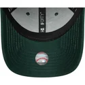 verstellbare-grune-9forty-kappe-mit-gebogenem-schirm-und-visor-script-der-los-angeles-dodgers-mlb-von-new-era
