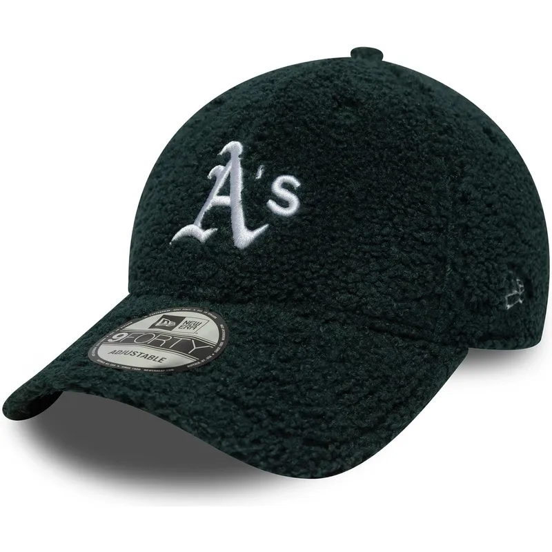 cap-ivelt-zelen-reguliruema-lenta-9forty-winter-borg-oakland-athletics-mlb-new-era