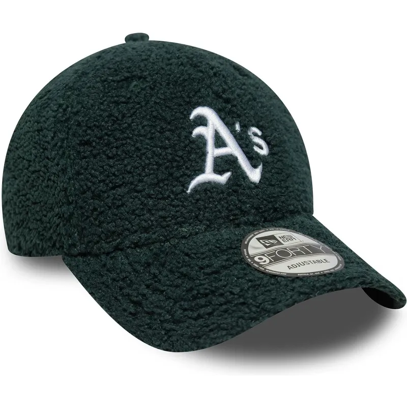 cap-ivelt-zelen-reguliruema-lenta-9forty-winter-borg-oakland-athletics-mlb-new-era