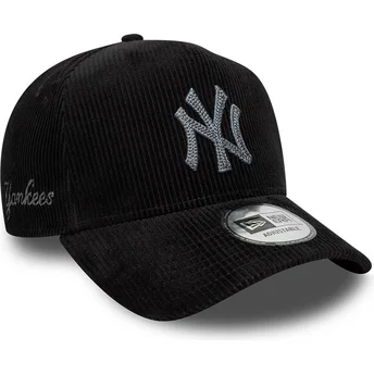 Cap ívelt черен регулируема лента 9FORTY E Frame Cord New York Yankees MLB New Era