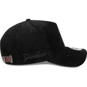 new-era-new-york-yankees-mlb-9forty-e-frame-cord-verstellbare-schwarze-kappe-mit-gebogenem-schirm