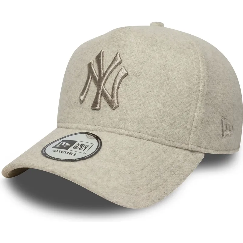 beige-bojd-keps-snapback-med-beige-logotyp-9forty-e-frame-melton-fran-new-york-yankees-mlb-av-new-era