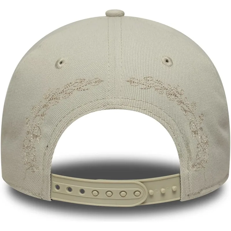sapkak-ivelt-bezs-snapback-9forty-e-frame-tonal-icon-los-angeles-dodgers-mlb-new-era