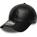 gorra-curva-negra-snapback-con-logo-negro-9forty-m-crown-pu-de-new-york-yankees-mlb-de-new-era
