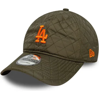 Cap ívelt зелен регулируема лента 9TWENTY Quilted Los Angeles Dodgers MLB New Era